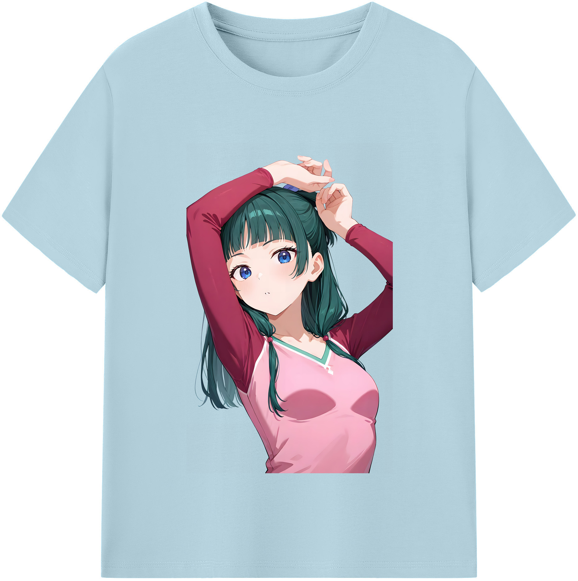 （画像用） 薬屋のひとりごと The Apothecary Diaries 綿100％半袖Tシャツ（フロントプリント）